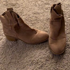 Lightly worn booties